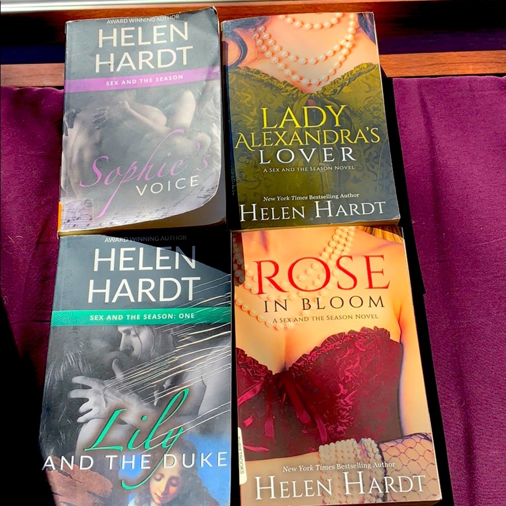 4 Helen Hardy Sex and the Season books